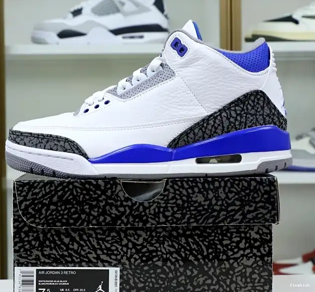 BLUE' AIR 3 RETRO JORDAN (CT8532-145) 'RACER 0706